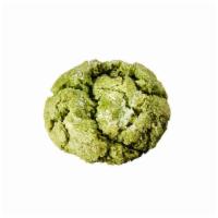 Vegan Matcha Coconut Cookie · Delicious matcha and coconut flavors combine in this vegan cookie.