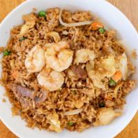 House Special Fried Rice · With scallop, shrimp, ham & egg