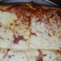 Sicilian Pizza · Large. Thick pan pizza topped with tomato sauce and mozzarella cheese. Classic cheese or cre...