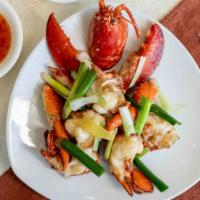 Lobster With Ginger And Scallions  · 