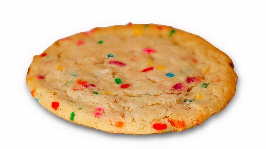-Vanilla Sprinkle Cookie (V) · Soft and delicious vanilla sprinkle cookie.