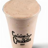 -Peanut Butter & Muscle (Gf)(V) · Homemade Peanut Butter, Banana, Raw Cacao, Agave, & Soy Milk