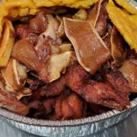 Fritura Personal · Personal fried Platter big enough to feed 2 people. 
Comes with:
Chicharron de Pollo
Longani...