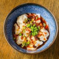 Ma-La Szechuan Wonton麻辣抄手 · Steam mini wonton mixed with house special sweet and spicy sauce, top with peppercorn oil, g...
