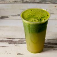 20 Oz. The Green Juice · Most popular. Apple, cucumber, celery, kale, lemon and ginger.