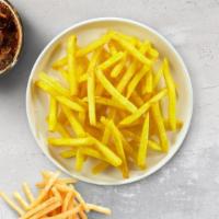 House Fries · (Vegetarian) Shoestring potato fries cooked until golden brown and garnished with salt.