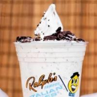 Cookie ‘N Cream Supreme (An Anytime Snack) · Blend of Cookies ’N Cream Ice, frappe and 1% milk. Topped with homemade whipped cream and co...