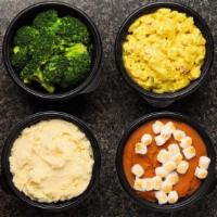 Add A Side Dish · Choose from three sizes of our homemade sides:  Individual, Large (serves 2-3 persons), or F...