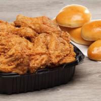 12 Piece Fried Chicken Family Meal · 12 assorted pieces of our award-winning fried chicken, served with two large family sides.  ...
