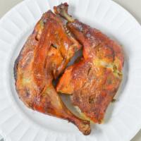 1/4 Leg Baked Chicken · slow roasted baked chicken