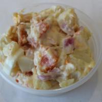 Potato Salad · potatoes with carrots,onions eggs and mayo