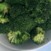 Sauteed Broccoli · Olive oil, garlic.