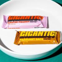 Hazelnut Cafe Gigantic Candy Bars · Vegetarian, Vegan, Gluten-Free.A latte flavor, a little sweetness. With only 7 grams of suga...