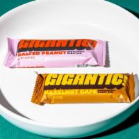 Salted Peanut Gigantic Candy Bars · Vegetarian, Vegan, Gluten-Free.With only 7 grams of sugar, this grown-up candy bar will tran...