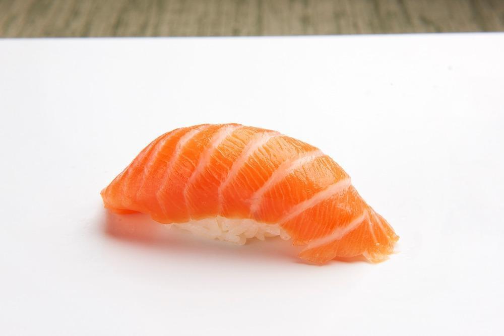 Salmon` · 1 serving, 2 pieces.