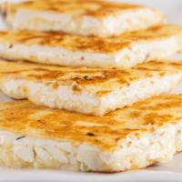 Cheese Quesadilla Kids · 4 pieces flour tortilla with melted cheese.