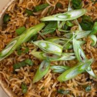 Veg Fried Rice · Basmati rice cooked with finely chopped vegetables, soy sauce and honest special Indochinese...