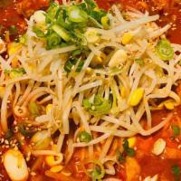 Spicy Chicken Feet Soup (국물닭발) · 