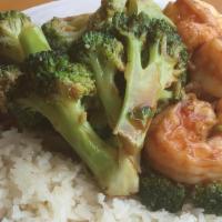 Shrimp With Broccoli · 