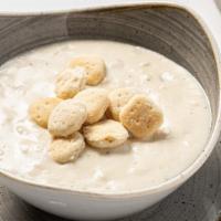 Quart Of Clam Chowder · Packaged cold, ready to heat
