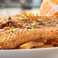 Fish & Chips · served with french fries and coleslaw