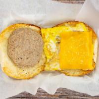 2 Eggs With Sausage & Cheese · 