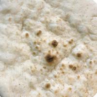 Side Of Pita · 1 whole pita Allergen: Contains Gluten, Soy, Pea, Mustard, and Sesame