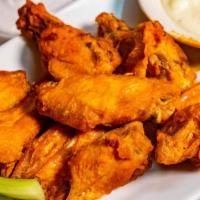 Wings  · Our famous wings fried golden brown and served crispy. tossed in your choice of sauces buffa...