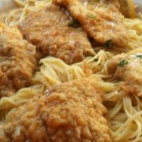 Veal Francese · Veal. Sautéed in egg with wine, lemon, and butter sauce.
