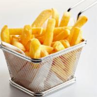 Straight Cut Fries · Classic, crispy, golden fries.