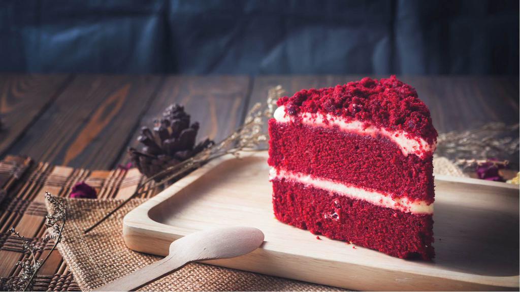 Red Velvet Cake · Classic red velvet comfort.