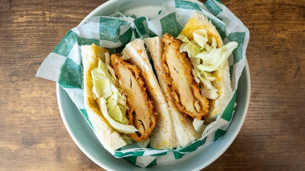 Katsu Sando · Breaded chicken sandwich