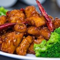 General Tso'S Chicken · With Rice OR Lo Mein & Egg Roll