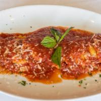 Ravioli Alla Pomodoro · Tomato sauce.