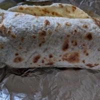 Tex-Mex Chili Burrito (Ground Beef) · 