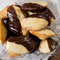 Madeleines - Dipped In Chocolate · 10 ounces package.