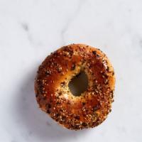 Build Your Own Bagel · BUILD YOUR OWN SANDWICH WITH A SELECTION OF FRESH INGREDIENTS ON  A WOOD-FIRED BAGEL.