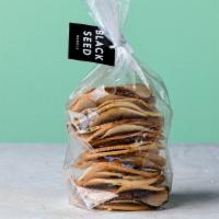 Black Seed Bagel Chips · OUR SIGNATURE BAGEL CHIPS BAKED IN HOUSE