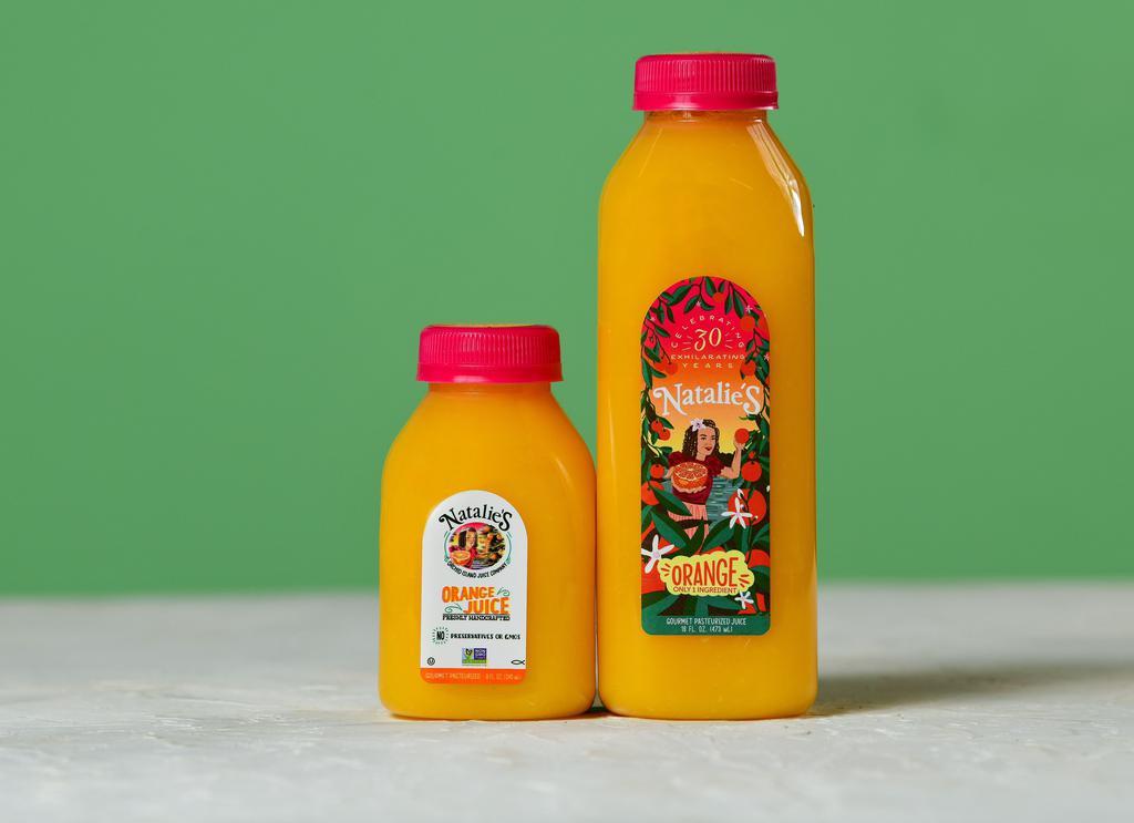 Natalie'S Orange Juice · 8 oz NATALIE'S FRESH SQUEEZED ORANGE JUICE