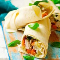 Honey Bunny Wrap · Sweet and delicious honey turkey, swiss cheese, roasted peppers, lettuce with honey mustard.