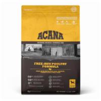 Acana Free-Run Poultry · Our ACANA® foods always goes beyond the 1st ingredient, thoughtfully crafting our recipes fr...