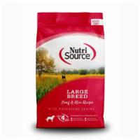 Nutri Source Large Breed Beef & Rice · 30 lb.