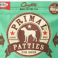 Primal Raw Frozen Patties Chicken Formula Dog Food, 6-Lb · 6lb Canine Chicken Formula Patties Complete Frozen Diet