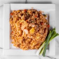 Pineapple Fried Rice · Served no rice.