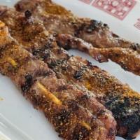 Mongolian Beef On Stick · Spicy.