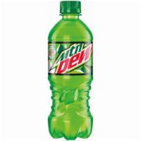 Mountain Dew Soda Bottle · 20 oz