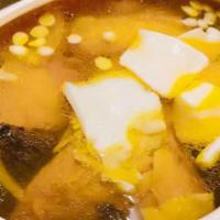 虫草花炖花胶水鸭汤	/Cordyceps Flower Duck Soup With Fish Maw · 