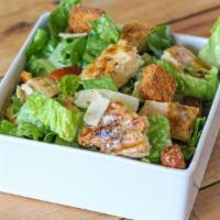 Chicken Caesar Salad · Grilled Chicken, Shaved Parmesan, Romaine Lettuce and Caesar Ranch Dressing