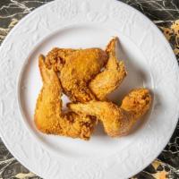 Homemade Fried Chicken Wings · 4 pieces.