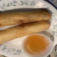 Vegetable Spring Roll · . Served with sweet plum sauce.